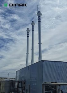 Conjunto chaminés DINAK